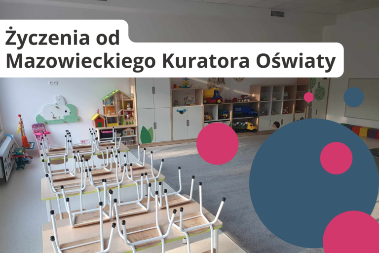 Życzenia od Mazowieckiego Kuratora Oświaty