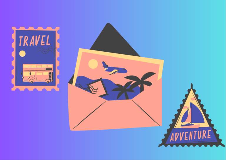 Pocztówka z wakacji⛺🏖️🚅🪂✈️🚢⚓🌍🌅🧭