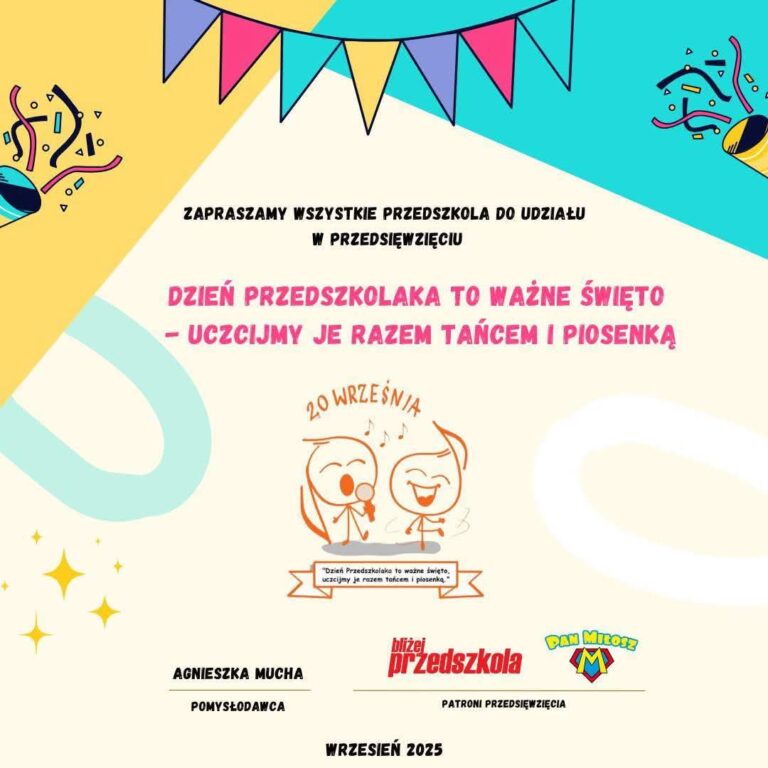 🎉👧👦 Dzień Przedszkolaka to ważne święto!