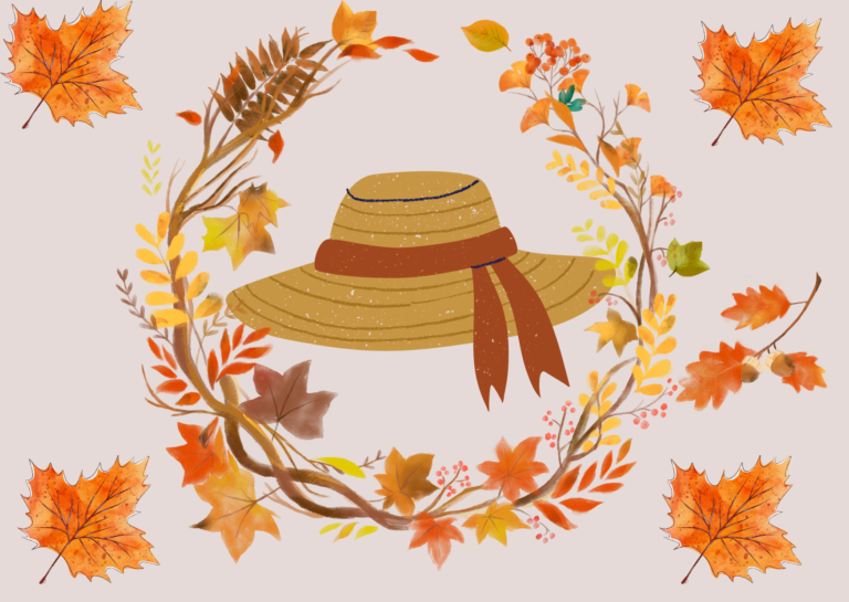Kapelusz Pani Jesieni ,,Konkurs plastyczny”🎨👒