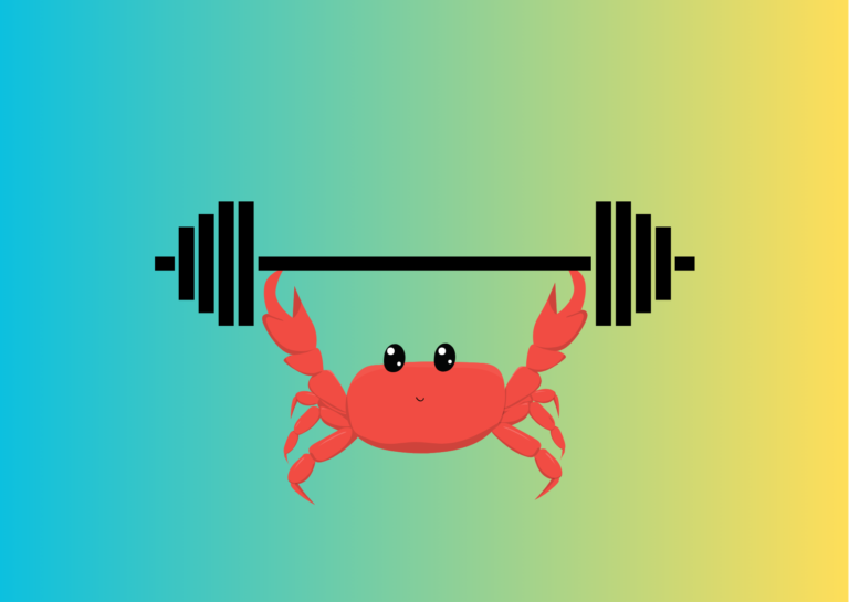 Tymczasem u Krabików….🦀😊🤸🏻🏋🏻‍♂️😋🥪