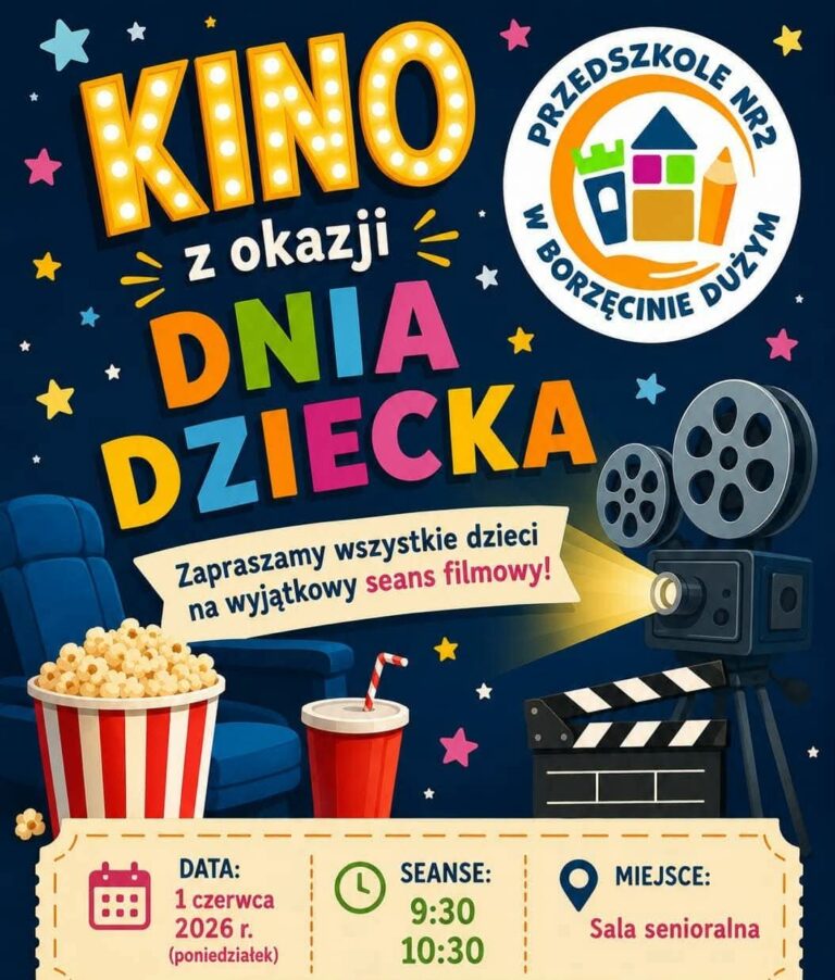 Kino z okazji Dnia Dziecka🍿